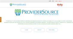 Desktop Screenshot of healthways.providersource.com